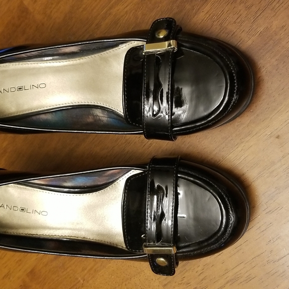 Black shoes size 7.5 - Picture 2 of 9